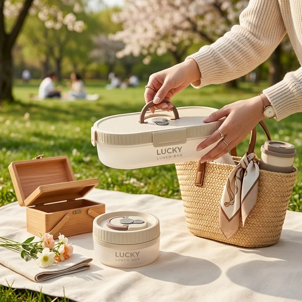 Meal Prep Or Prep Meal - Ensemble de boîtes à lunch portables
