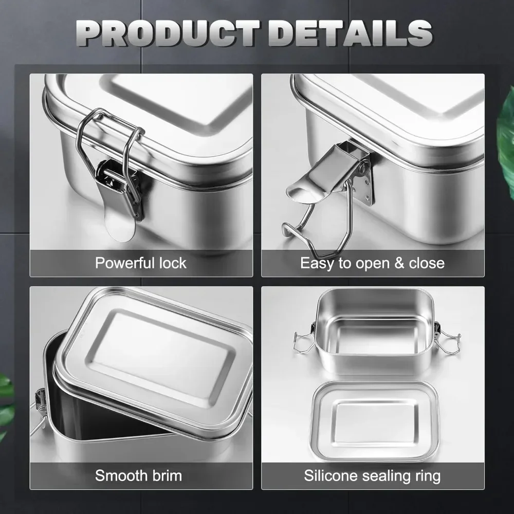 Boîte à déjeuner en acier inox - Meal Prep Bowl avis et prix