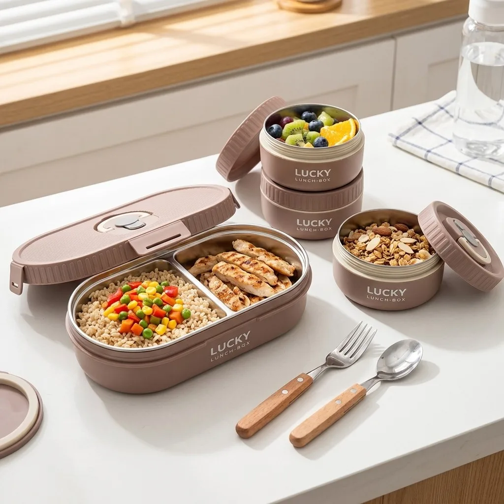 Boîte à lunch isotherme en aci - Meal Prep Bowl avis et prix