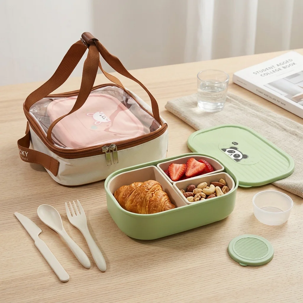 Boîte à lunch bento pour enfan - Meal Prep Or Prep Meal avis et prix