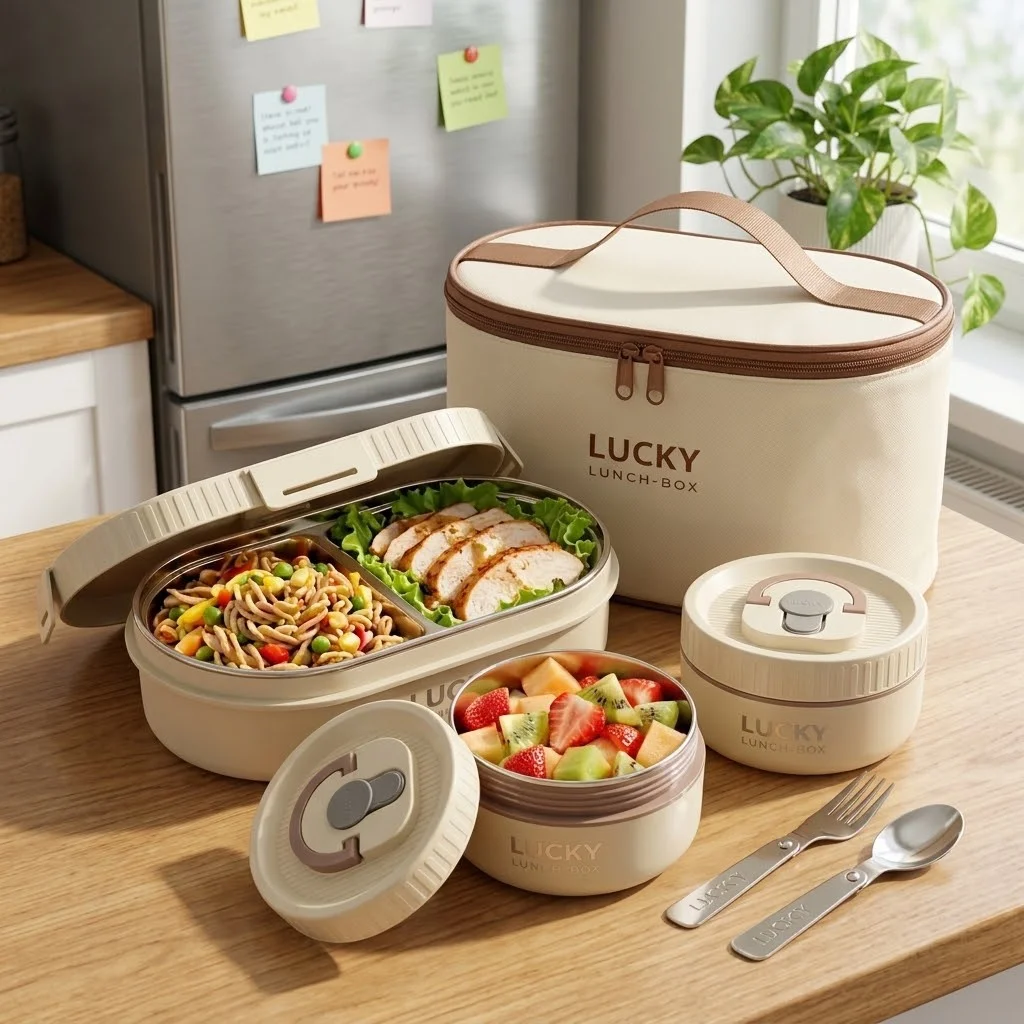 Boîte à bento en acier inoxyda - Meal Prep Or Prep Meal avis et prix