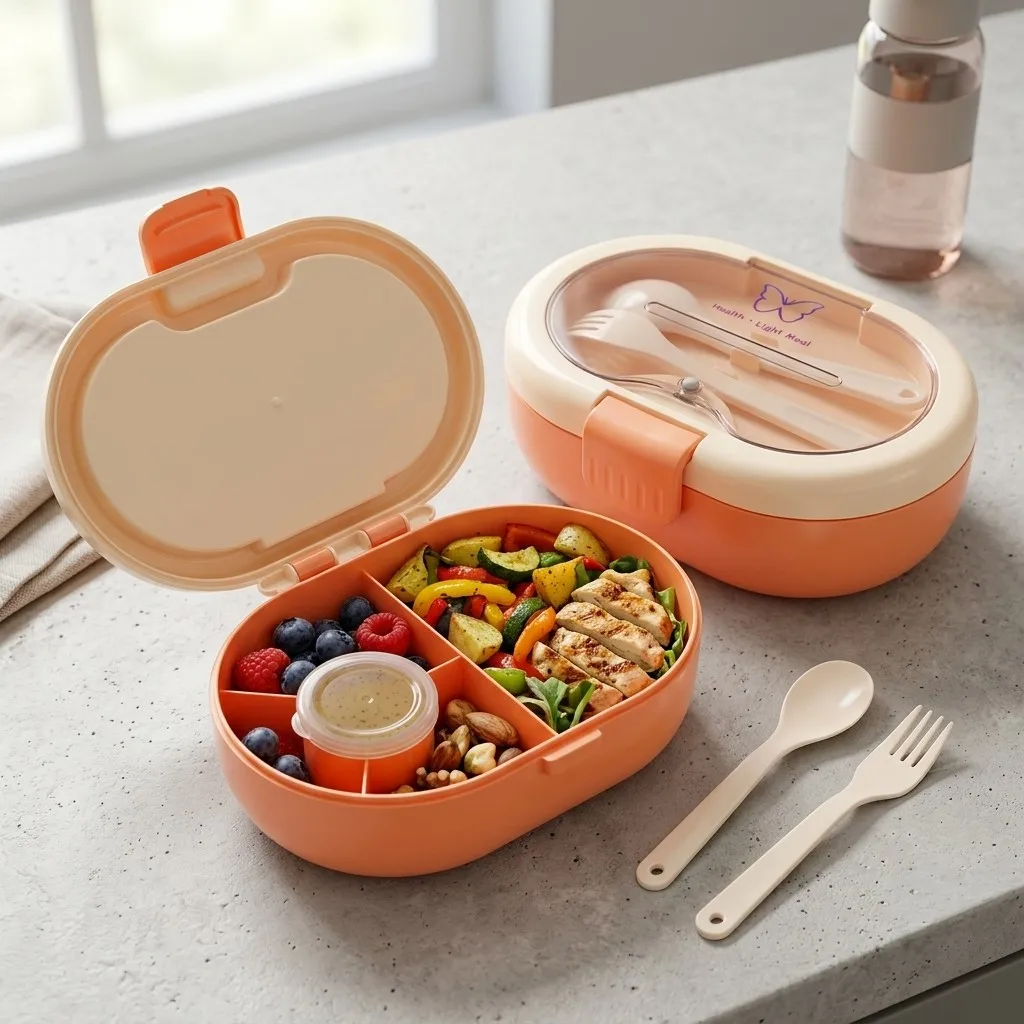 Boîte à lunch bento en plastiq - Meal Prep Or Prep Meal avis et prix